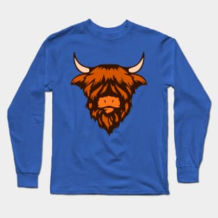 Scotland - Hairy Coo Long Sleeve T-Shirt